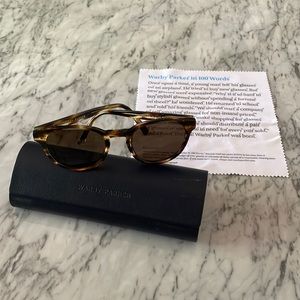 Warby Parker Percey Tortoiseshell Sunglasses 🕶️ ✨